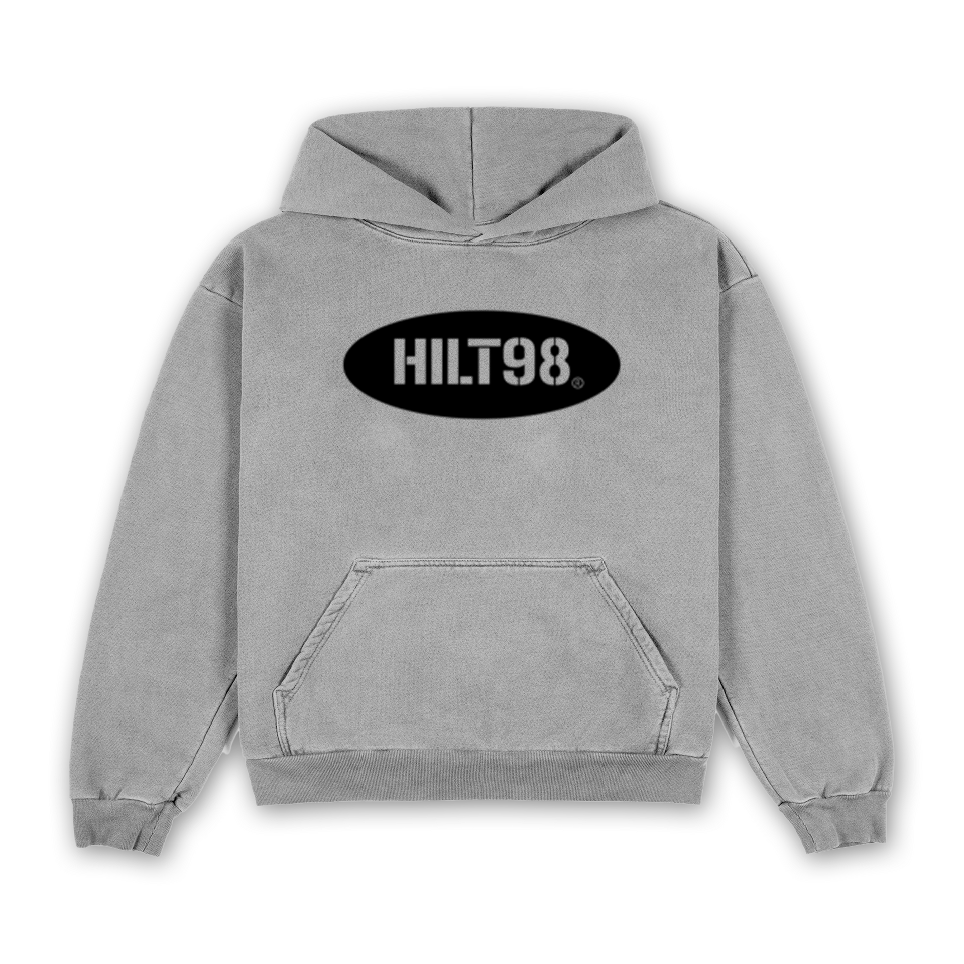 ★HOODHOOD★ beagle logo hood gray Gray Hoodie with Purple Logo – BNR Tackle